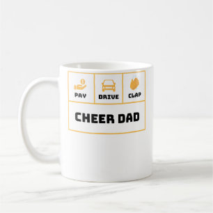 Cheerleading Dad Cheerleader Cheer Dad Coffee Mug