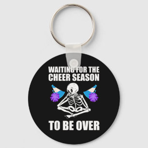 Cheerleading Daddy Funny Cheer Dad Key Ring