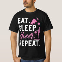 Cheerleading Dance Cheerleader Girls Eat Sleep Che