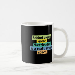 Cheerleading Design For A Coach  Coffee Mug