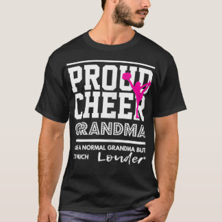 Cheerleading Design  Proud Cheer Grandma T-Shirt