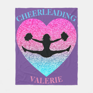 Cheerleading Fleece Blanket