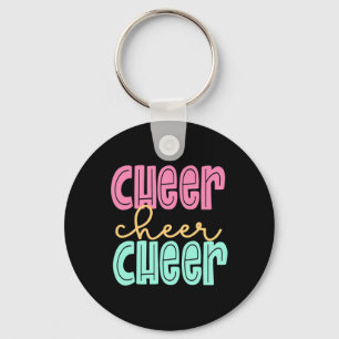 Cheerleading For Cheerleader Girl Teen Squad Cheer Key Ring