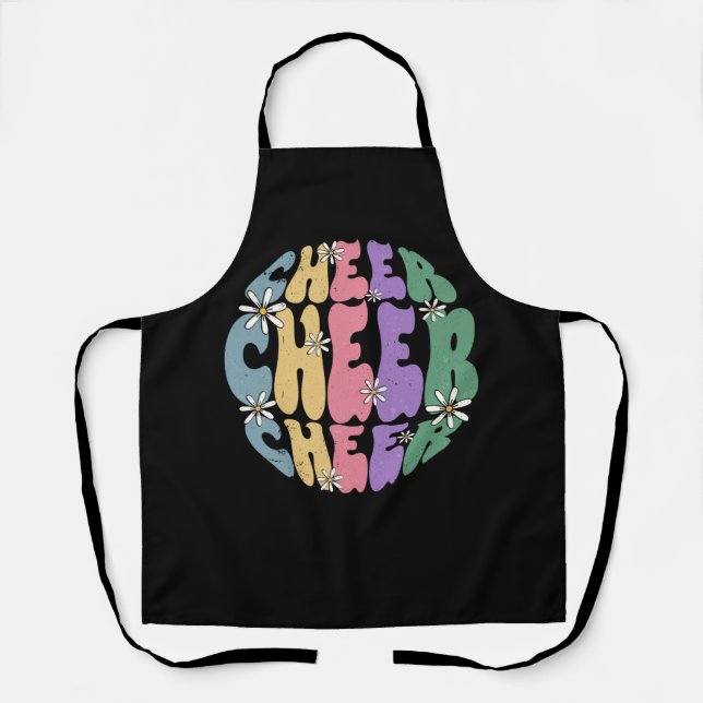 Cheerleading for Cheerleader Squad Groovy Cheer Pr Apron (Front)