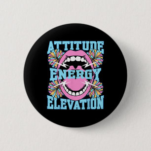 Cheerleading Funny Cheerleader _1 6 Cm Round Badge