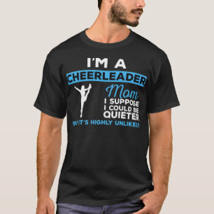 Cheerleading Funny Cheerleader Mum Gift T-Shirt