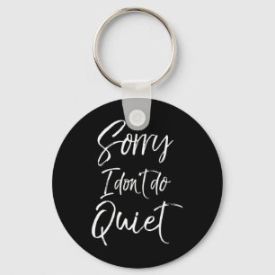 Cheerleading Gift For Cheerleaders Sorry I Don't D Key Ring
