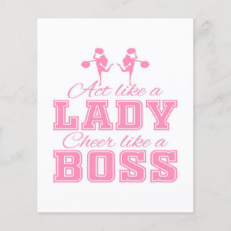 CHEERLEADING GIFT IDEA | Cheerleading Cute Design Flyer