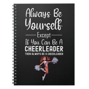 Cheerleading Gifts For Team Cheerleader Sports Notebook