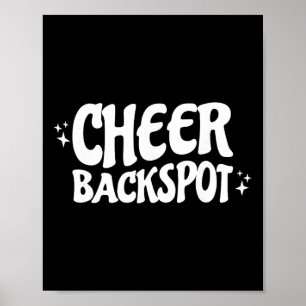 Cheerleading Girl Cheer Ck Spot _1 Poster