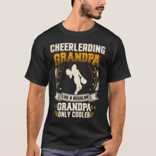 Cheerleading Grandpa Regular Grandpa Only Cooler T-Shirt