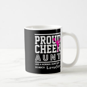 Cheerleading Graphic - Proud Cheer Aunt _1 Coffee Mug