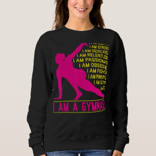 Cheerleading Gymnastics Exercise Gymnast Women Sweatshirt