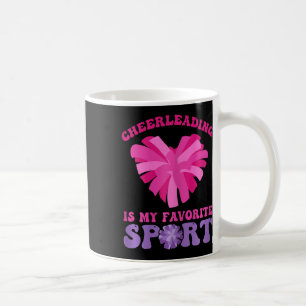 Cheerleading Is My Favourite Sport - Cheer And Che Coffee Mug