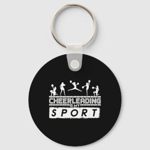 Cheerleading Is My Sport Cheerleader Key Ring