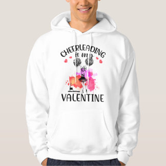Cheerleading is my valentine TTA Hoodie