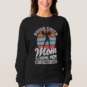 Cheerleading Mother's Day Cheerleader Proud Cheer Sweatshirt