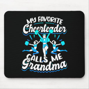 Cheerleading My Favorite Cheerleader Calls Me Gran Mouse Pad