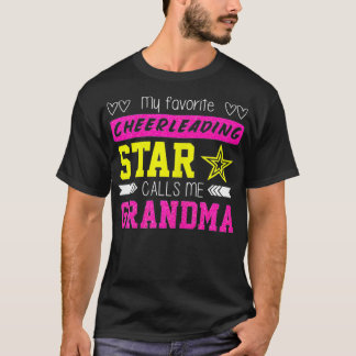 Cheerleading My Favourite Cheerleader Calls Me T-Shirt