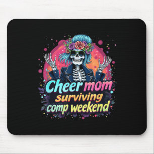 Cheerleading Parent Coffee Cheer Mum Surviving Com Mouse Pad