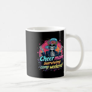 Cheerleading Parent Coffee Cheer Mum Surviving Com Mug