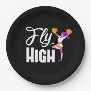 Cheerleading Party Decorations Cheerleader Plates
