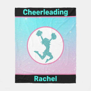 Cheerleading Pastel Fleece Blanket