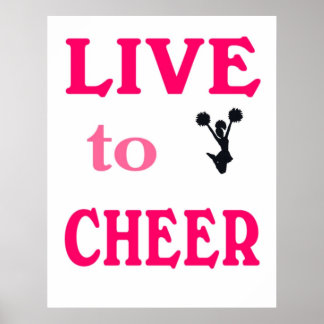 Cheerleading Poster Home Wall Decoration Girl