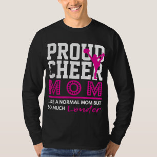 Cheerleading Proud Cheer Mum Graphic T-Shirt