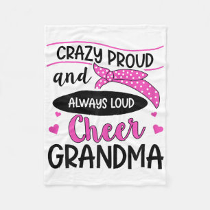 Cheerleading Quote For A Cheer Grandma _1 Fleece Blanket