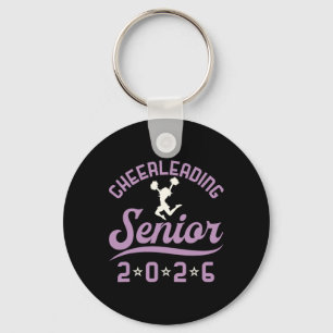 Cheerleading Senior Cl Of 2026 Cheer Graduation  Key Ring