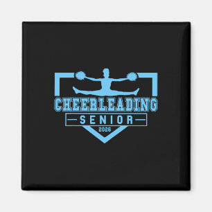 Cheerleading Senior Night Cheer Senior 2026 Gradua Magnet