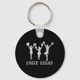 Cheerleading Squad Cheer Team Cheering Practice Ch Key Ring