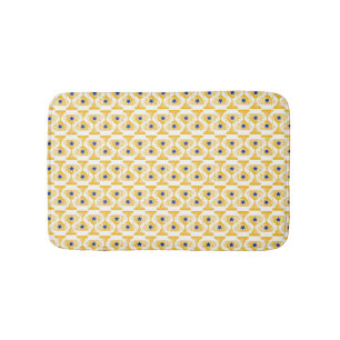 Cheerleading Trophy Blue Star Tournament Team Bath Mat