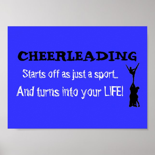 Cheerleading turns into life! poster (Front)
