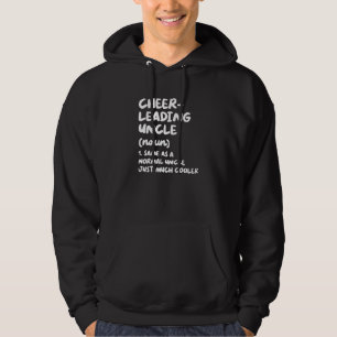 Cheerleading Uncle Definition Sports Hoodie