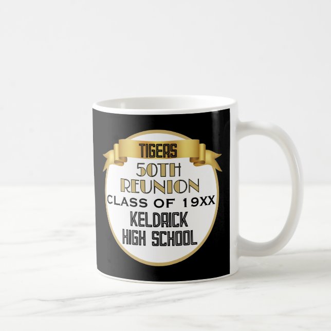 Cheers! 50th Class Reunion Favour Mug (Right)