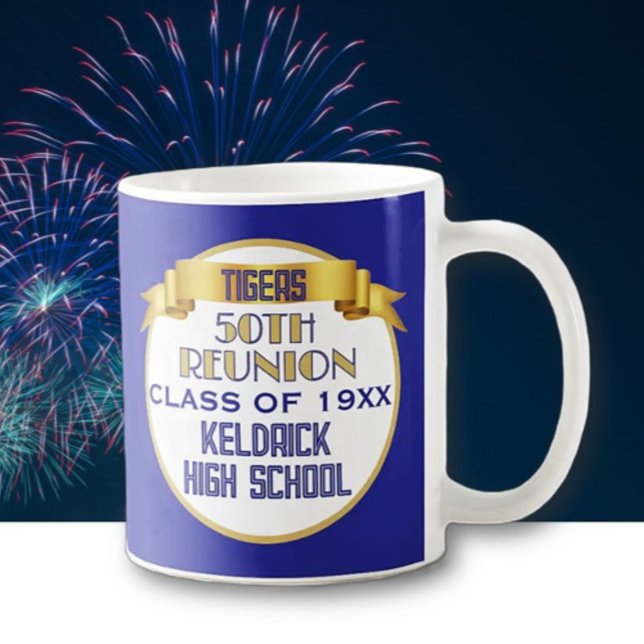 Cheers! 50th Class Reunion Favour Mug (Creator Uploaded)