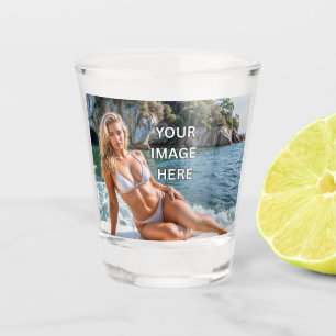 CHEERS! 🥃 Add Image or Text Shot Glass