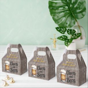 Cheers and Beers Adult Birthday Party Favour Box