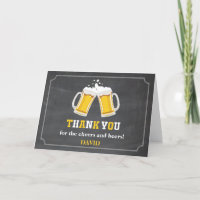 Cheers and Beers Beer Mug Chalkboard