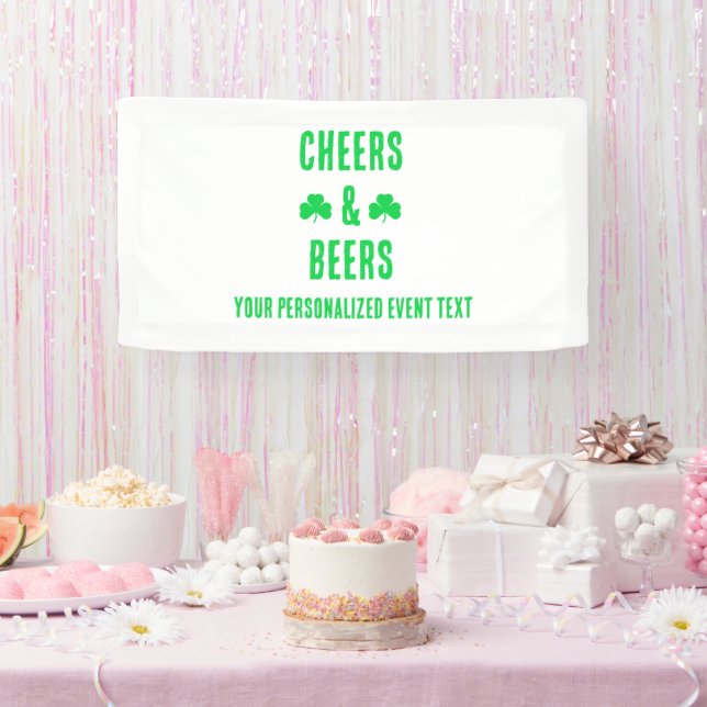 Cheers and Beers Party Event Banner (Party)