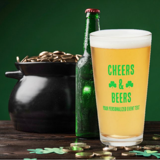 Cheers and Beers Party Event Glass (Creator Uploaded)