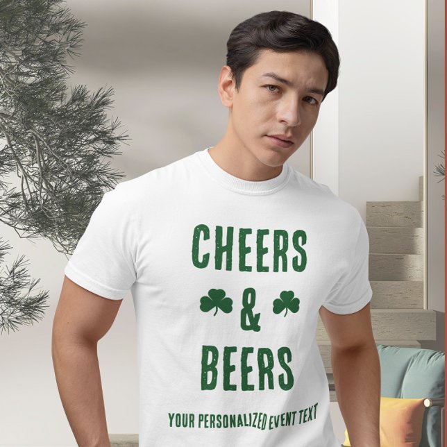 Cheers and Beers Party Event T-Shirt (Creator Uploaded)