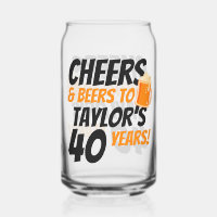 Cheers and Beers Personalised Birthday
