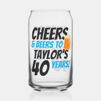 Cheers and Beers Personalised Birthday