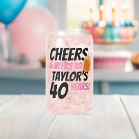 Cheers and Beers Personalised Birthday
