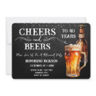 Cheers and Beers Retirement Party Rustic