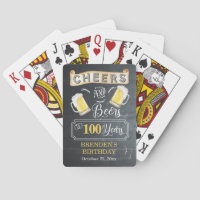 Cheers and Beers to 100 Years Birthday Party