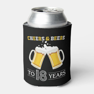 Cheers and Beers to 18 Years Can Cooler